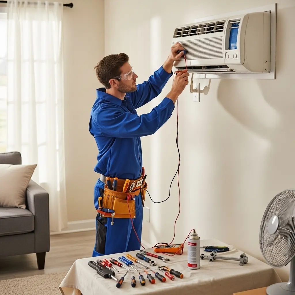Kula Empero Empero klima gaz dolumu ve bakım – Enerji verimliliği artırıldı. - Teknik servis örneği